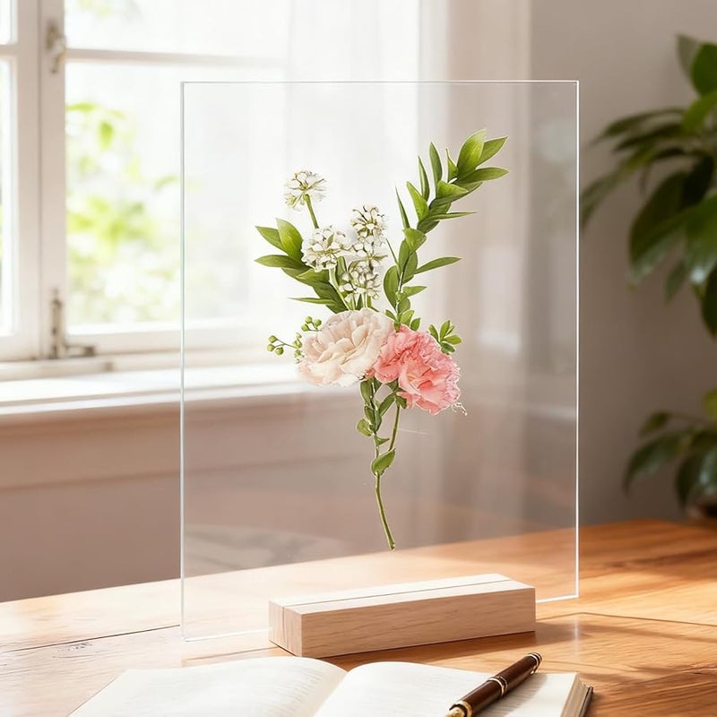 20x30cm Acrylic Board 3 Piece Craft Supplies Transparent Thick Sheets For Picture Frame Sign Display Wedding Invitation Window Repair Home Decor - Image 4