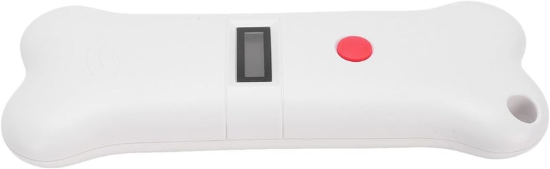 GOWENIC Portable 134.2KHZ Dog Chip Scanner, Animal Tag Scanner Recognizer with OLED Display for Dogs, Cats, Cows, ABS White - Image 2