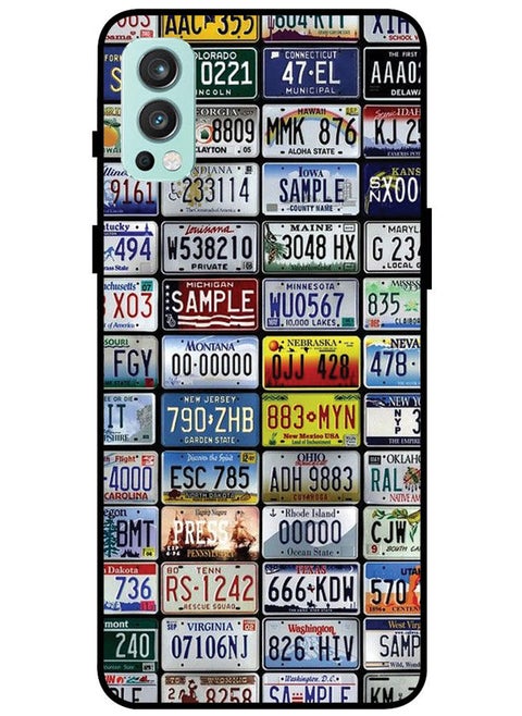 Protective Case Cover For OnePlus Nord 2 5G Smart Series Printed Protective Case Cover for OnePlus Nord 2 5G Number Plates