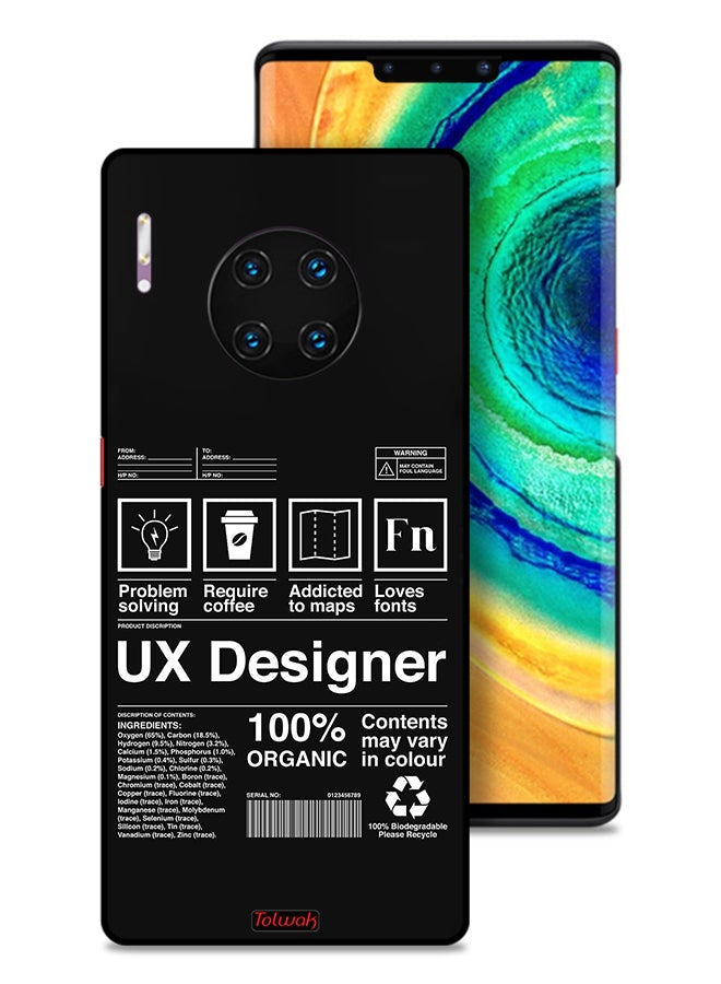 Tolwak Huawei Mate 30 Pro 4G Protective Case Cover Ux Designer Sticker - Image 1
