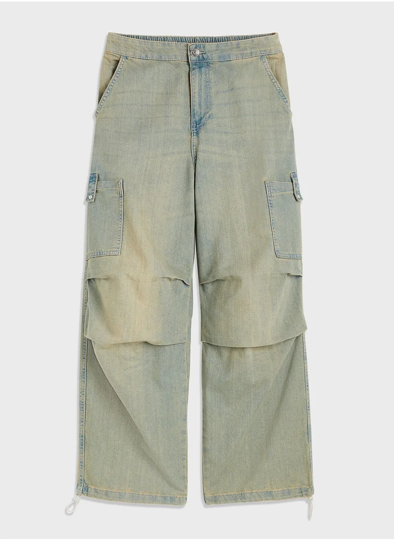 اتش اند ام Denim Pocket Detail Pants