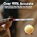 Amazewell مجموعة شرائط اختبار الإباضة واختبار الحمل من أمازويل - 30 اختبار LH و10 اختبار HCG - مجموعة اختبار الإباضة للمنزل - Image 4