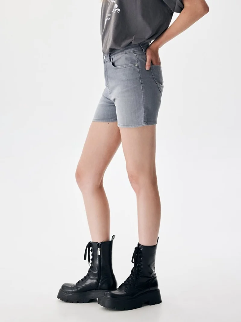 LTB  Women's Lariss High Waist Jean Shorts  | Best Price UAE
