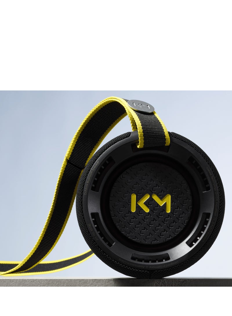 LOEWE مكبر صوت LOEWE WE. HEAR PRO من كيليان مبابي بلوتوث BT V5.3 100W مقاوم للماء IPX6 أسود - Image 5