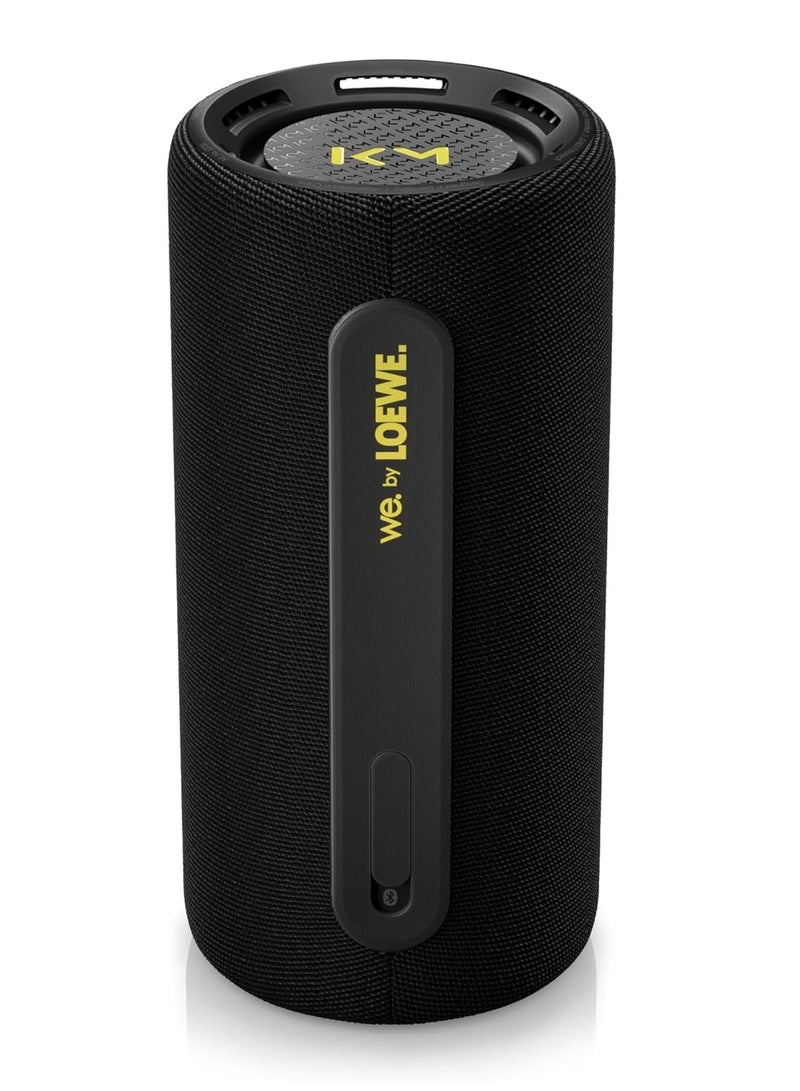 LOEWE مكبر صوت LOEWE WE. HEAR PRO من كيليان مبابي بلوتوث BT V5.3 100W مقاوم للماء IPX6 أسود - Image 1