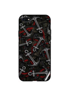 Protective Case Cover For Apple iPhone 7/8/SE 2020 Anchor Leggings Design Multicolour