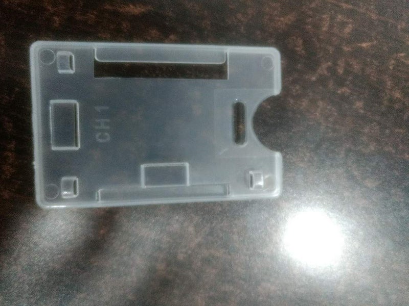 AccuPrints (Pack of 50) Single Side Transparent ID Card Holder - for School Office Purpose - Image 1
