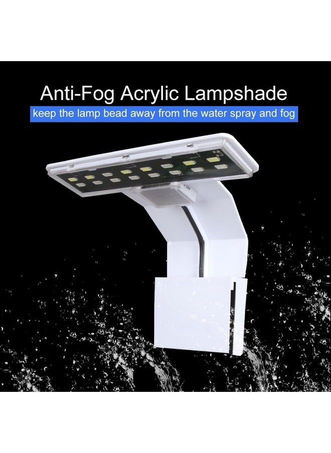VAYINATO (M-180 | Wrgb Super Slim Led Aquarium Light (Suits Upto 2 Feet Tank) Plants Grow Lighting Creative Clip-On Lamp (White) By Petzlifeworld  - Image 3