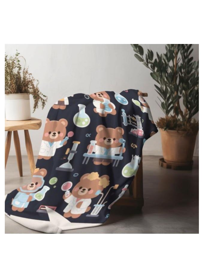 general Children's or student cartoon flannel thin blanket (warm and comfortable, suitable for sleep, games) 100cm*150cm - Image 5