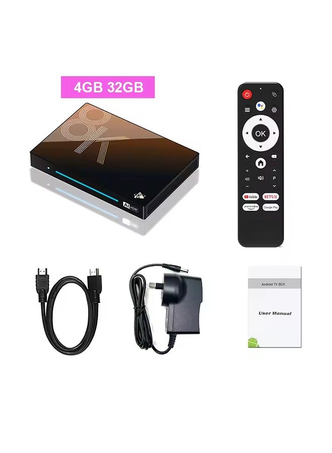 H96 MAX M9S Smart TV Box Android14 AI VisionPQ 8 Core CPU Rockchip RK3576 AI-MENC8K AHD Video Decoding 1000M/LAN Wifi6 BT5.4