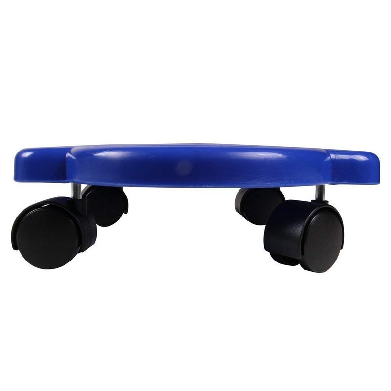 hand2mind Blue Indoor Scooter Board with Handles, Floor Scooter, Sit Down Scooter, Gym Activities for Kids, Indoor Recess Games, Sport Scooters, Physical Education Equipment, Gross Motor Toys - Image 4