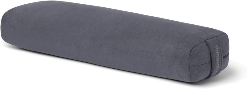 Manduka enlight Bolster Pillow - Yoga Pillow with Machine Washable Microfiber Cover, Curved Design for Optimal Workout and Meditation Support, Yoga and Pilates Equipment - Image 1