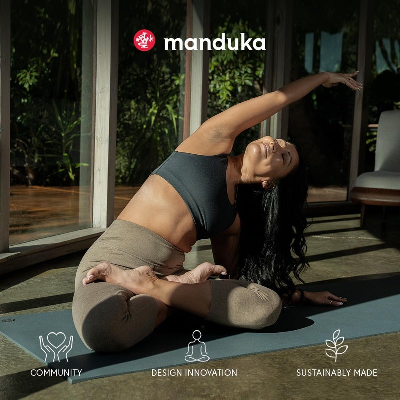 Manduka enlight Bolster Pillow - Yoga Pillow with Machine Washable Microfiber Cover, Curved Design for Optimal Workout and Meditation Support, Yoga and Pilates Equipment - Image 5