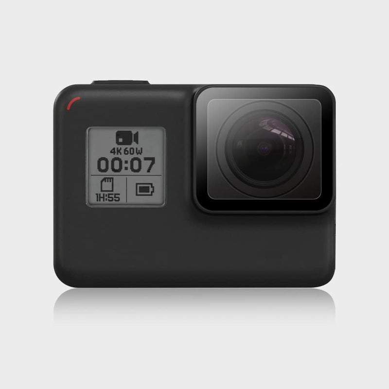 ParaPace Protective Lens Replacement for GoPro Hero 7 Black Glass Cover Case Action Camera Accessories Kits(Black) - Image 5