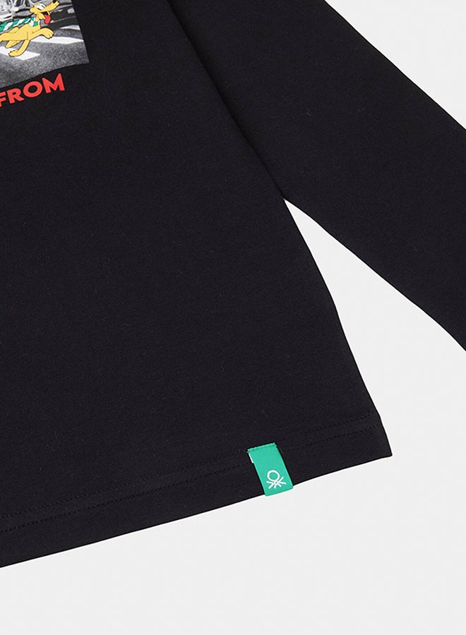 بينيتون تي شيرت عيد الميلاد للأولاد ميكي آند فريندز - Image 3