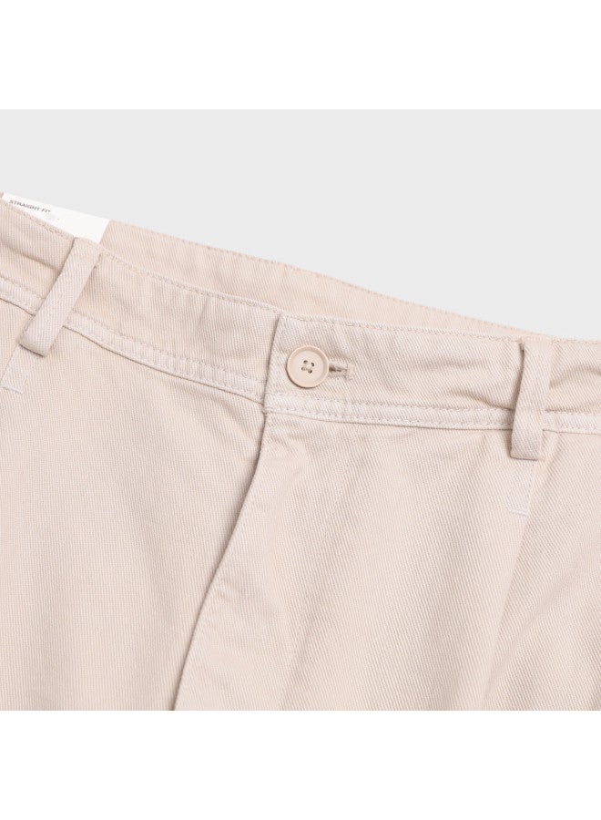 Zara fashionable High-end Minimalist Light Luxury Comfortable Straight-leg Pants - Image 4