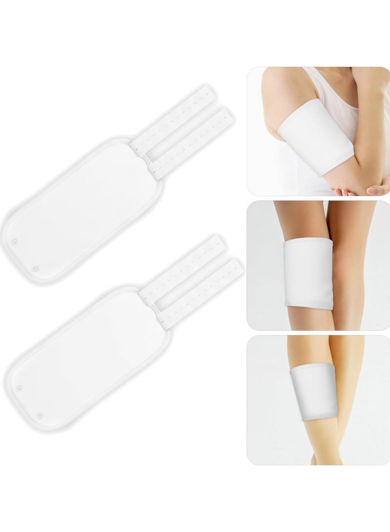 general 2 Piece Castor Oil Wrap, Reusable Castor Oil Pack Oil Resistant Castor Oil Pack Kit Castor Oil Compression Pads for Calfs Knees Arms - Image 1