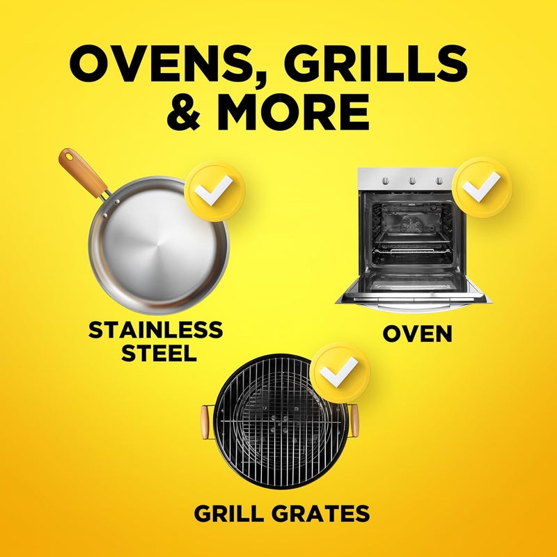 Easy Off Easy-Off Heavy Duty Oven Cleaner, Regular Scent 87 oz (6 Cans x 14.5 oz) - Image 5