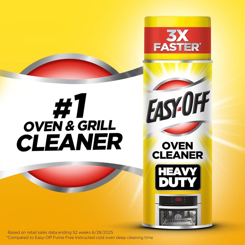 Easy Off Easy-Off Heavy Duty Oven Cleaner, Regular Scent 87 oz (6 Cans x 14.5 oz) - Image 2