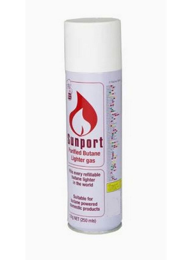 Sunport Purified Butane Lighter Gas 250Ml - Image 2