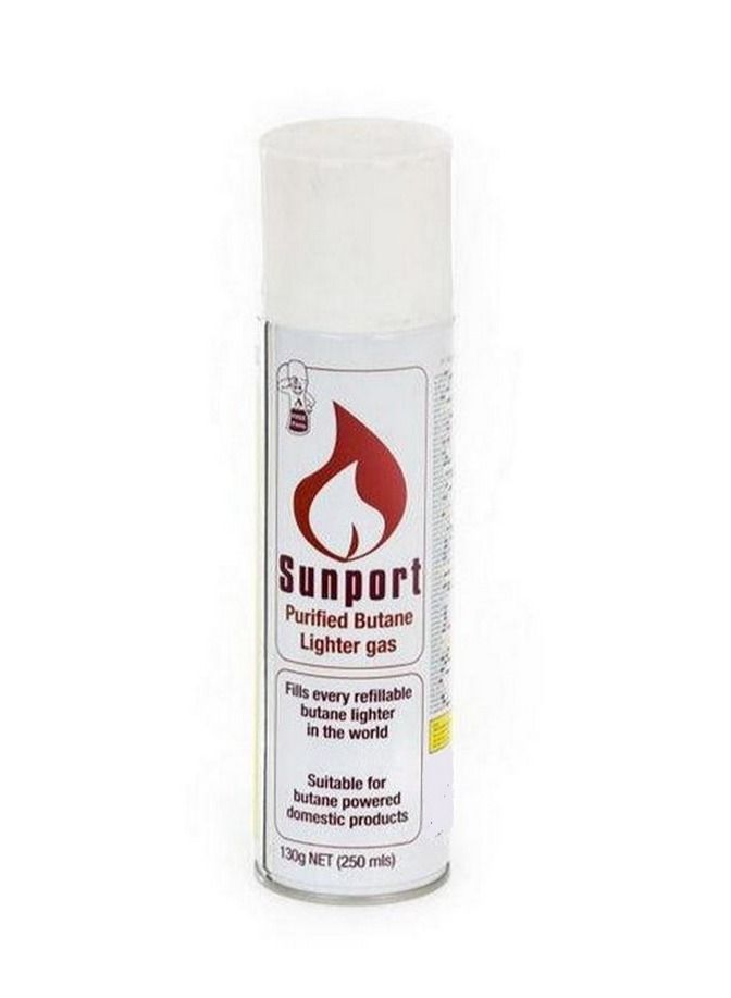 Sunport Purified Butane Lighter Gas 250Ml - Image 1
