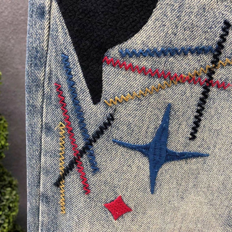 Unisex Classic Denim Jeans Loose Fit Daily Outdoor Wear - Image 4