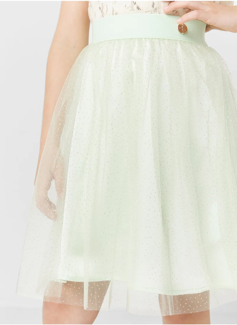 Calvin Klein Jeans Kids Shimmer Skirt