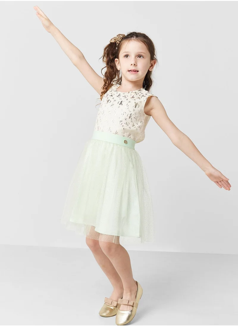 Calvin Klein Jeans Kids Shimmer Skirt