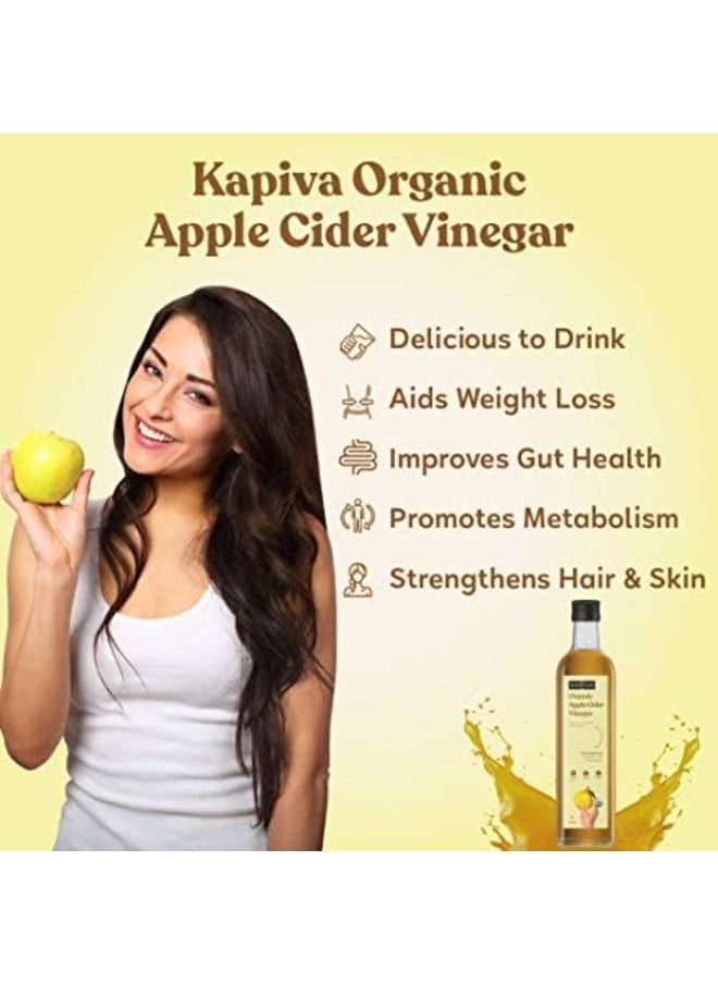Organic Apple Cider 500ml, Pack Of 2