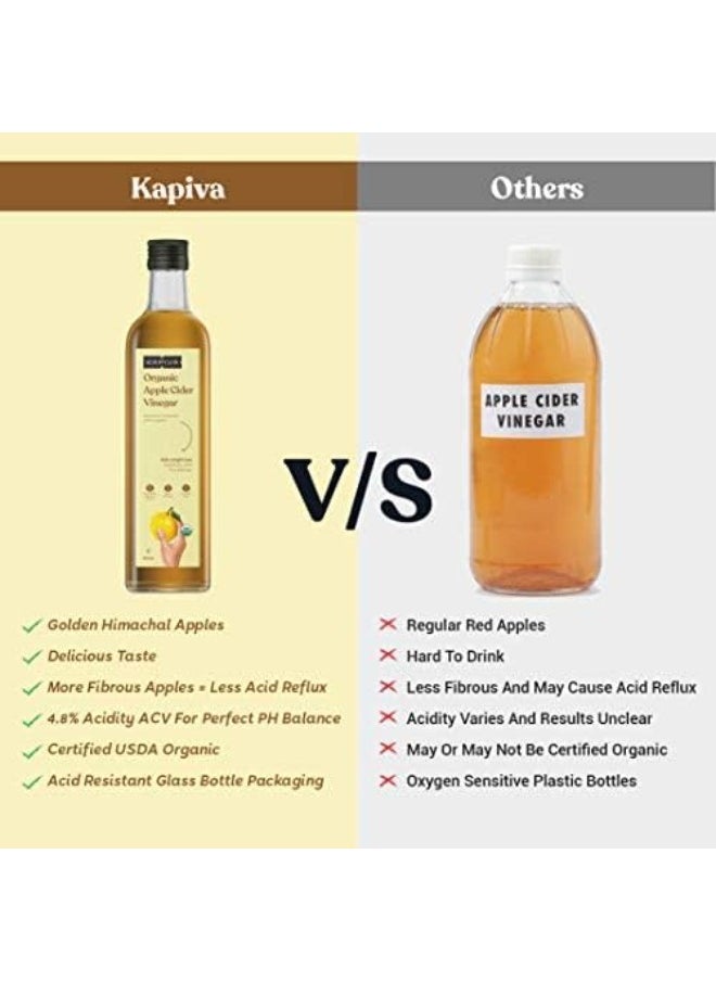 Organic Apple Cider 500ml, Pack Of 2