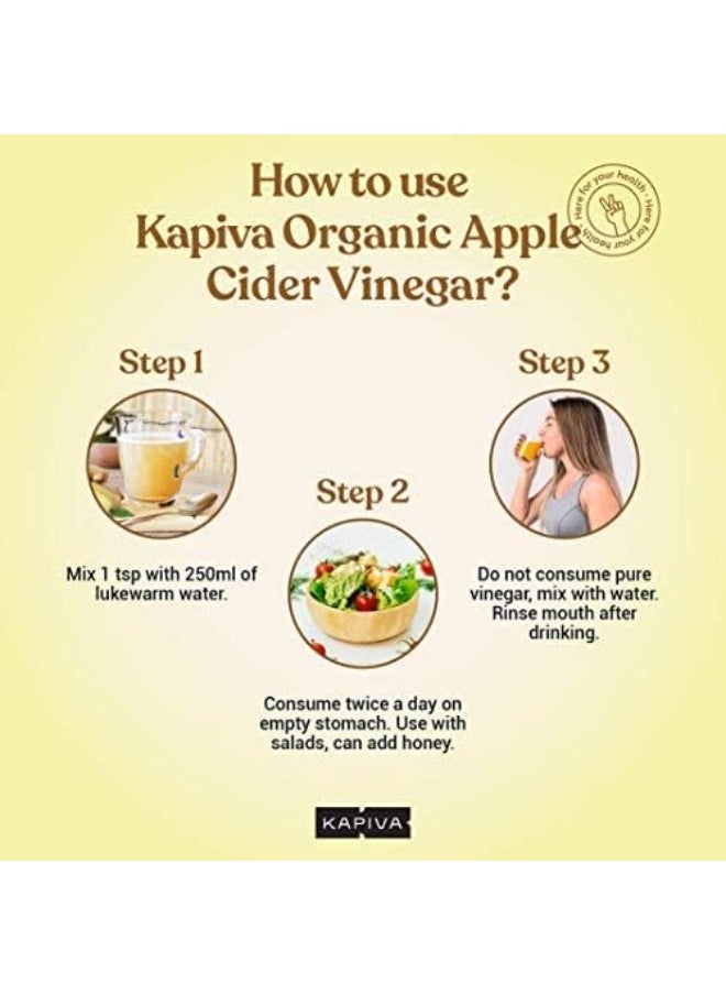 Organic Apple Cider 500ml, Pack Of 2