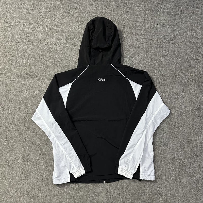 Corteiz Alcatraz 3M Reflective Patchwork Functional Softshell Hooded Jacket For Men And Women - Image 4