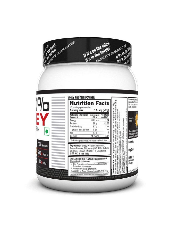 Labrada Whey Protein, Chocolate, 1.1 lbs - Image 2