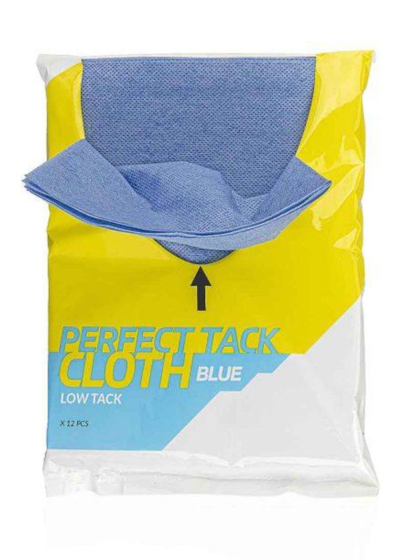 RHINOMOTIVE RHINOMOTIVE -Dust and fiber strands Remover Tack Cloth Blue 12 Pcs Set - Image 1
