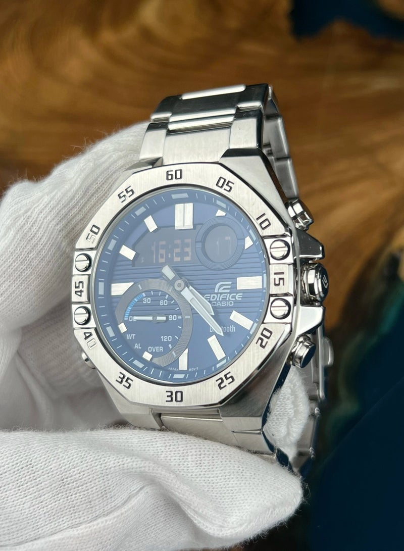 كاسيو ساعة كاسيو ايديفيس للرجال ECB-10D-2ADF - Image 2