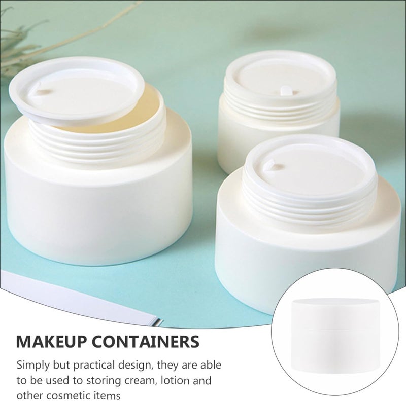 PATKAW 10pcs 50g Matte Face Cream Jars Refillable Lotion Packaging Bottles Travel Cosmetic Sample Storage Containers - Image 3