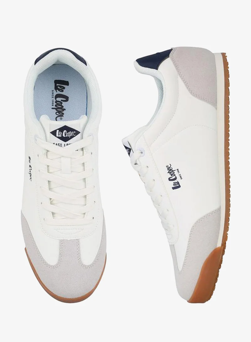 Men Lace-Up Ankle Sneakers