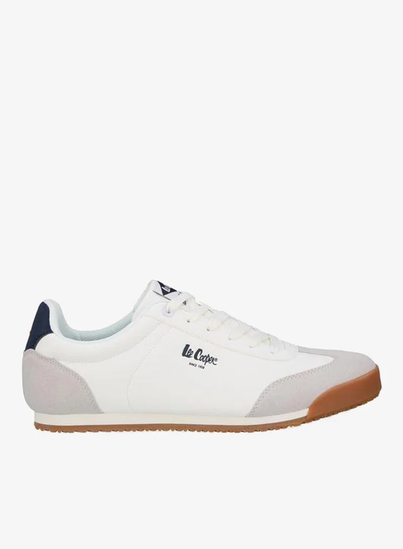 Lee Cooper WHITE Men Lace-Up Ankle Sneakers for Men | Best Price UAE
