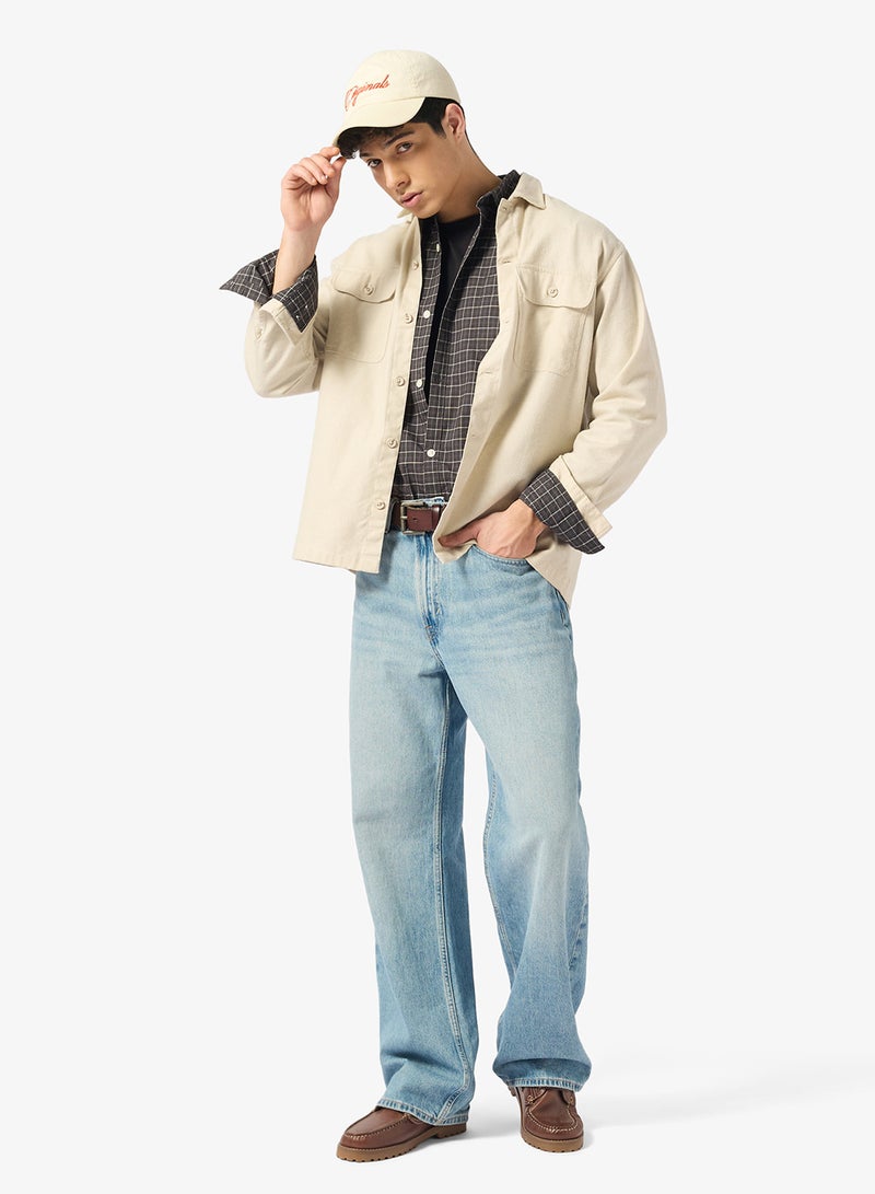 JACK & JONES Casual Oversize Crew Neck Shirt - Image 4