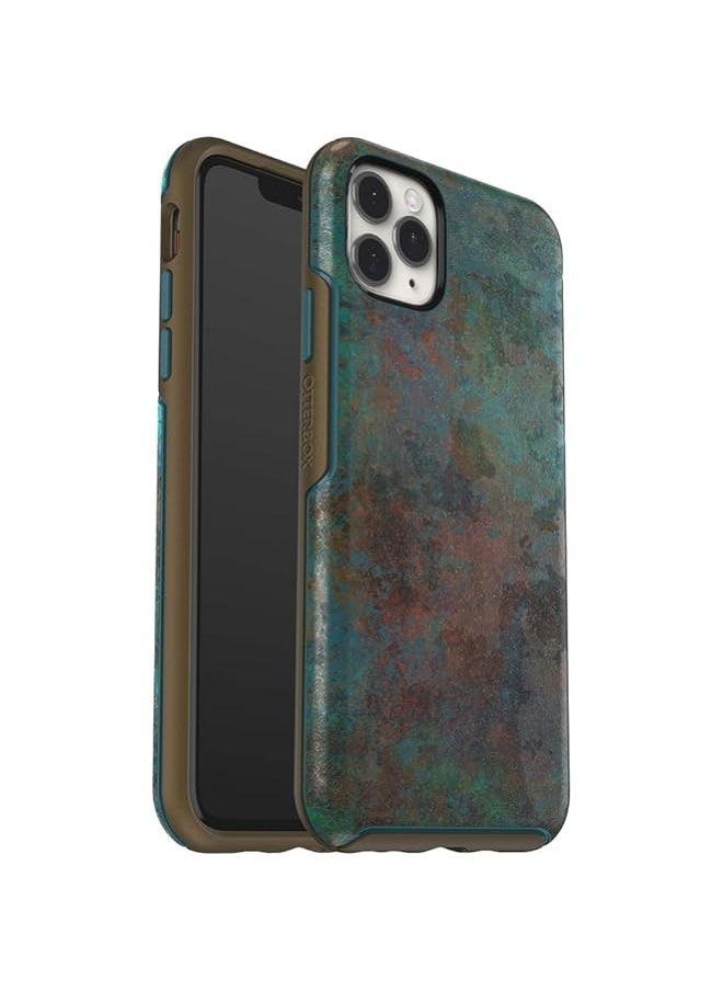 BGM - Otterbox Symmetry Series Case For Iphone 11 Pro Max - Feeling Rusty (Colonial Blue/Bronze/Feeling Rusty Iml) - Image 1