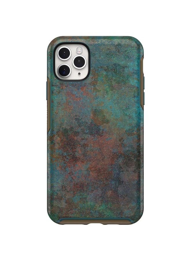 BGM - Otterbox Symmetry Series Case For Iphone 11 Pro Max - Feeling Rusty (Colonial Blue/Bronze/Feeling Rusty Iml) - Image 1