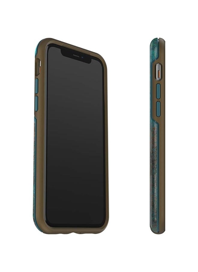 BGM - Otterbox Symmetry Series Case For Iphone 11 Pro Max - Feeling Rusty (Colonial Blue/Bronze/Feeling Rusty Iml) - Image 1
