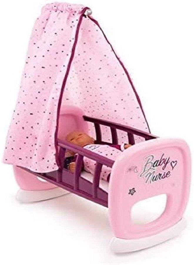 Smoby - Baby Nurse Cradle, Pink - Image 1