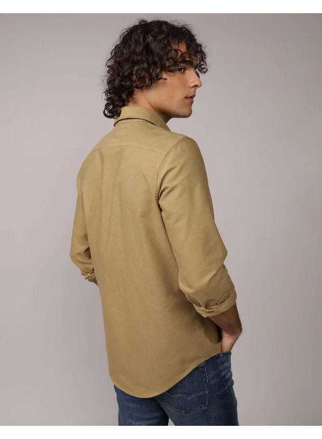 American Eagle AE Slim Fit Everyday Oxford Button-Up Shirt