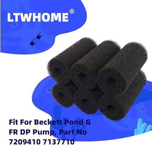 LTWHOME Pre-Filter Sponge Roll Fit for Beckett Pond G FR DP Pump, Part No 7209410 7137710 (Pack of 6) - Image 3