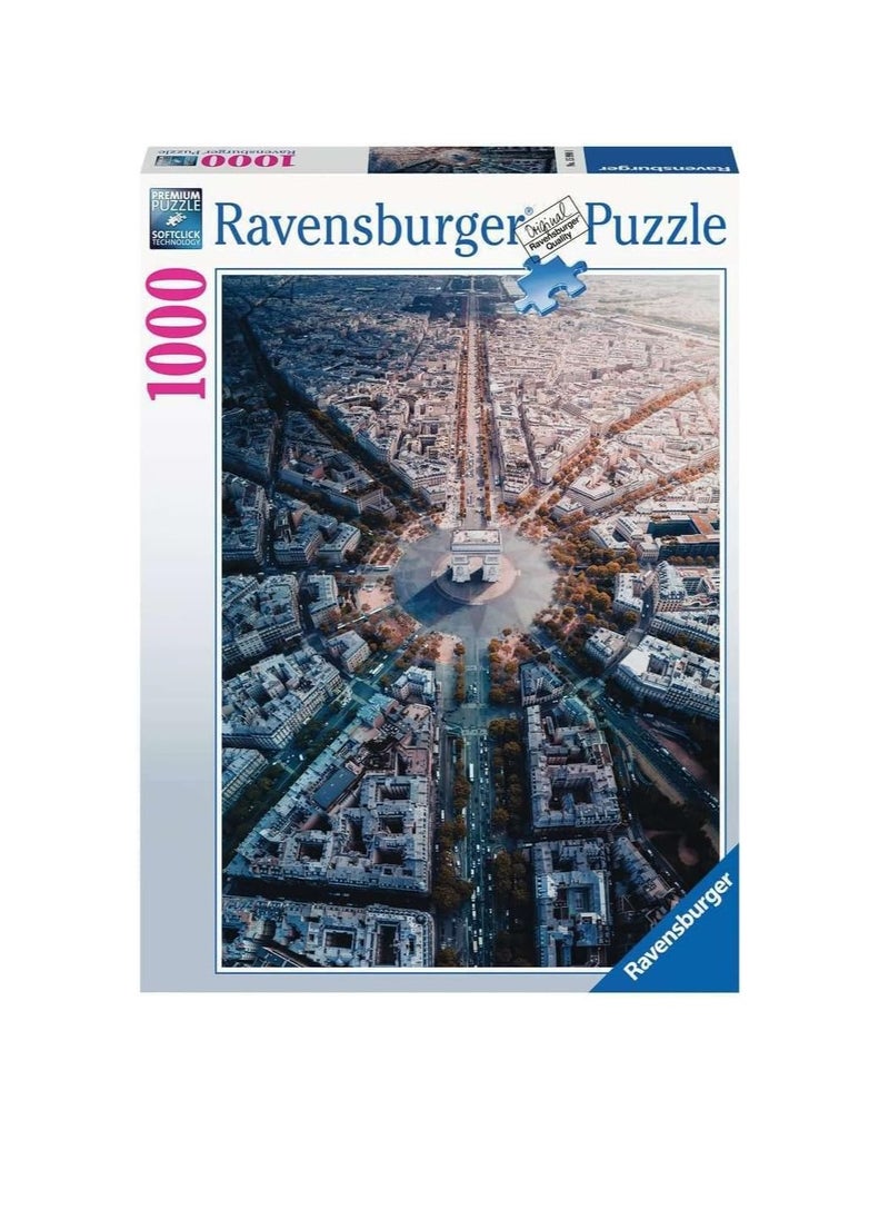 Ravensburger Ravensburger Paris From Above Puzzle - 1000pcs - No:15990  - Image 1