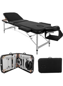 GoldenLike Massage Table Portable Massage Bed Lash Bed Aluminium Tattoo Table Height Adjustable Spa Bed Lightweight with Non-Woven Bag  - Image 1