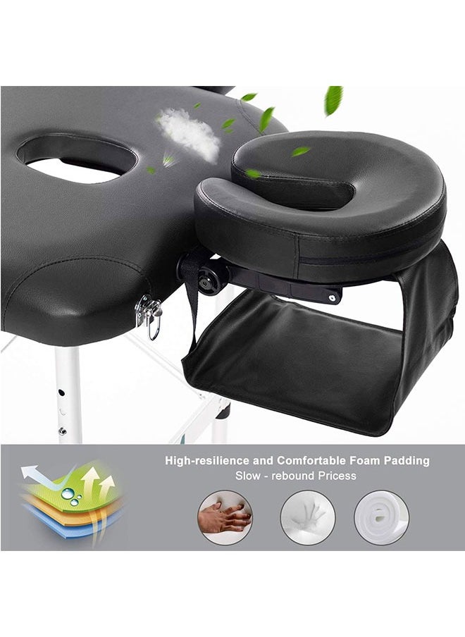 GoldenLike Massage Table Portable Massage Bed Lash Bed Aluminium Tattoo Table Height Adjustable Spa Bed Lightweight with Non-Woven Bag  - Image 4
