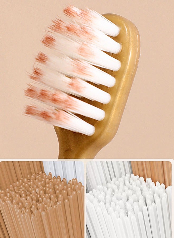 فرشاة أسنان فائقة النعومة، فرشاة أسنان للثة الحساسة، فرشاة أسنان فائقة النعومة للأطفال ذوي الأسنان الحساسة، فرشاة أسنان فائقة النعومة للعناية الإضافية باللثة، رائعة لـ (الأطفال - عبوة من ست قطع) - Image 3