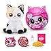 Pets Alive Smitten Kittens Surprise Calico Cat Minx by ZURU Nurture Play Soft Toy Unboxing Adopt Interactive 10 Sounds - Image 2